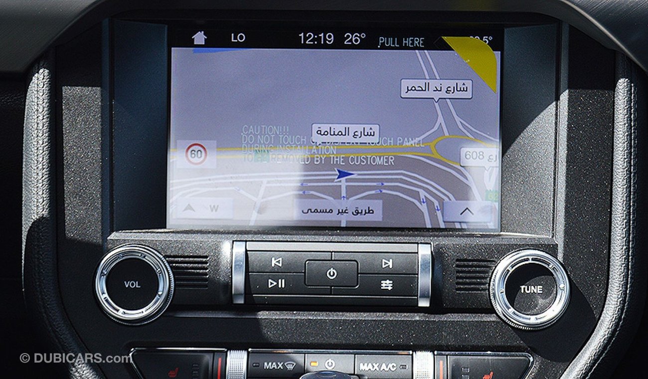 فورد موستانج 2019, GT Premium, 5.0 V8 GCC, 0km # DIGITAL CLUSTER # 3Yrs or 100K km WTY + 60K km SERV at Al Tayer