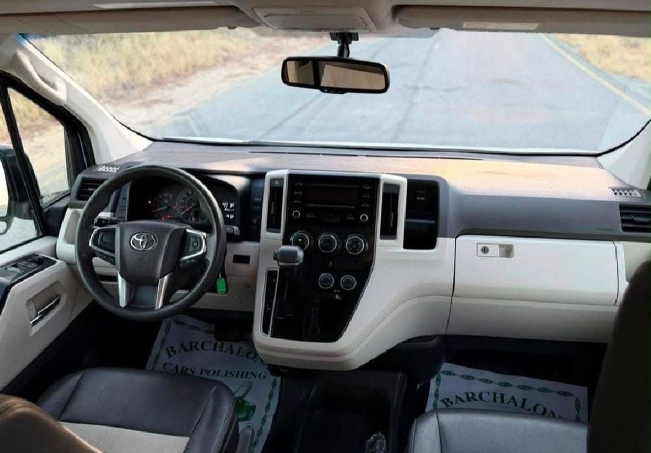 تويوتا هاياس 2021Model 2.8 Diesel engine Colour White Transmission Automatic Interior.Begie leather seats 9+seate