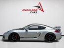 بورش كايمان !! PORSCHE CAYMAN GT4 | 3.8L F6 RWD | 2016 | GCC SPECS