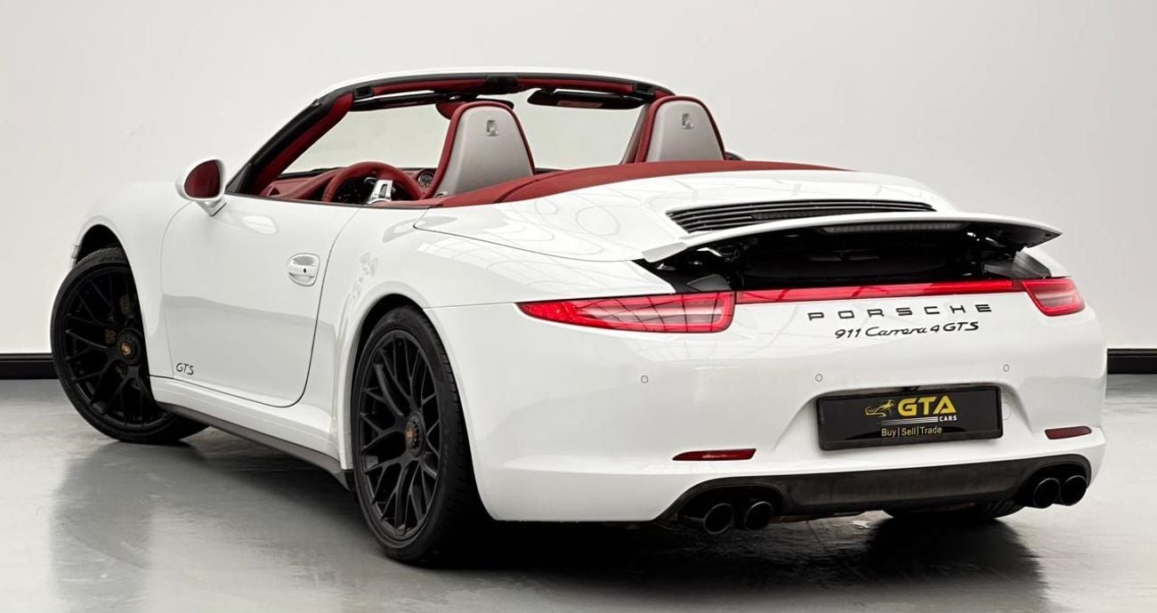 Porsche 911 2015 Porsche 911 Carrera 4 GTS Cabriolet, Porsche Full Service History, Excellent Condition, GCC