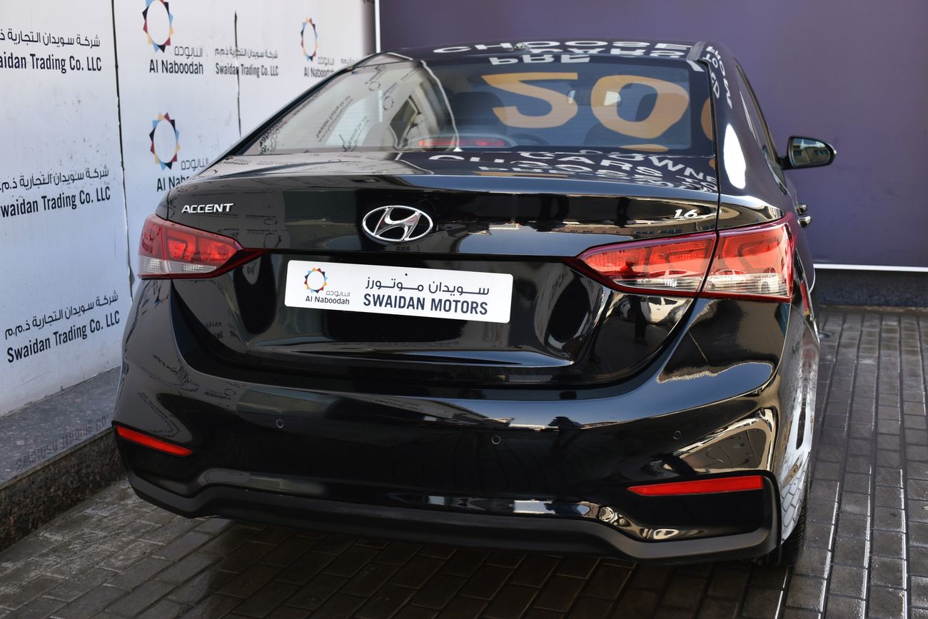 Hyundai Accent AED 719 PM | 1.6L GL GCC DEALER WARRANTY