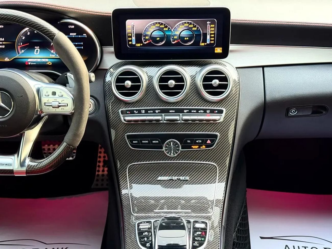 Mercedes Benz C63 AMG MERCEDES C63 - MODEL - NO ACCIDENT NO PAINT