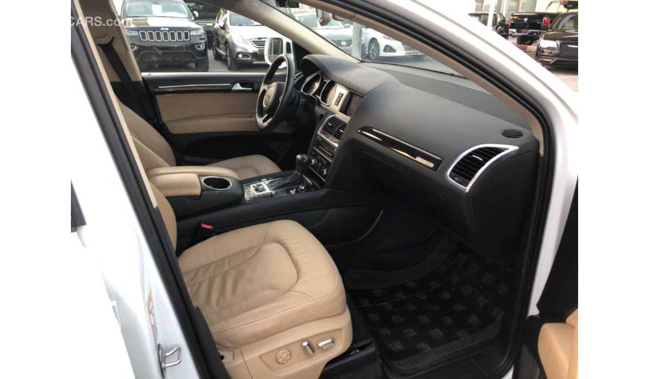 Audi Q7 Type: Audi Q7  Model: 2013  Specifications: GCC, full specifications, panorama screen, full electric