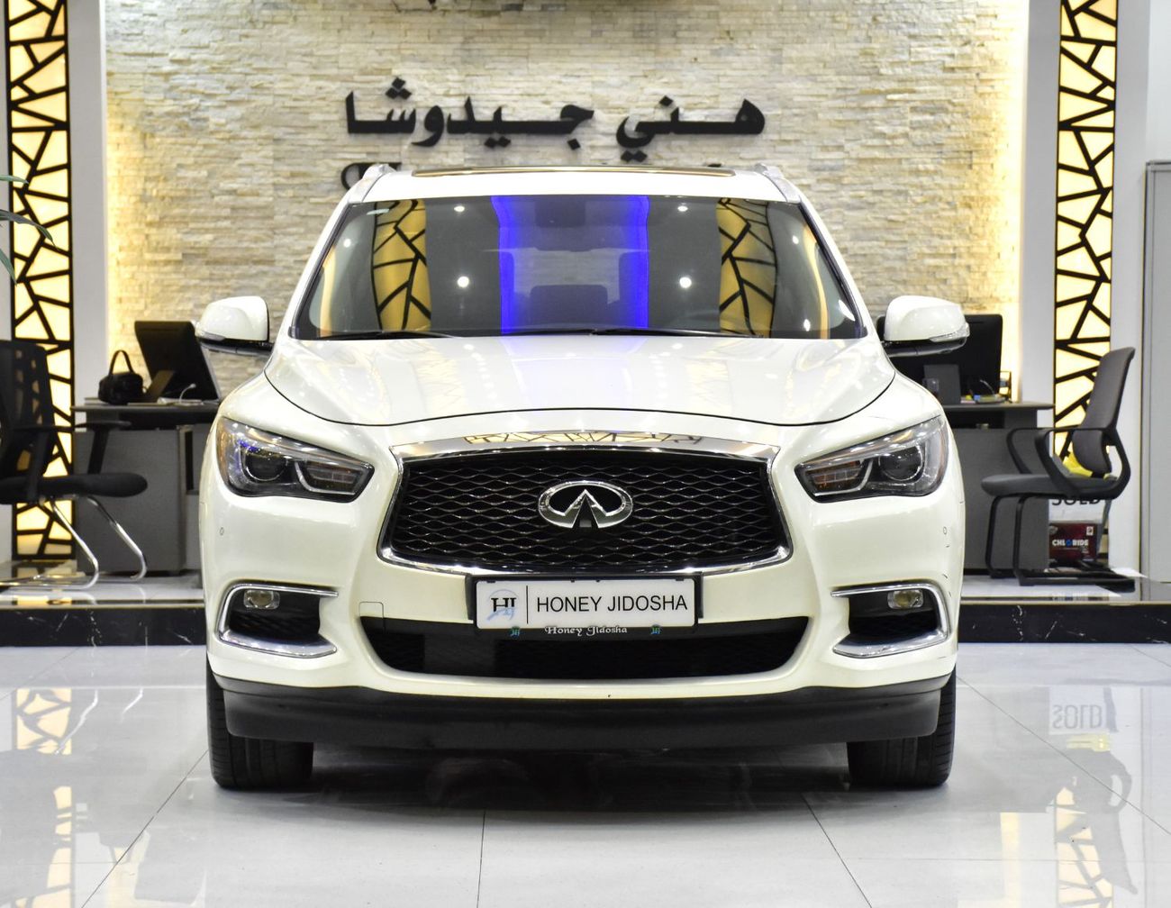 إنفينيتي QX60 EXCELLENT DEAL for our Inifiniti QX60 ( 2018 Model ) in White Color GCC Specs