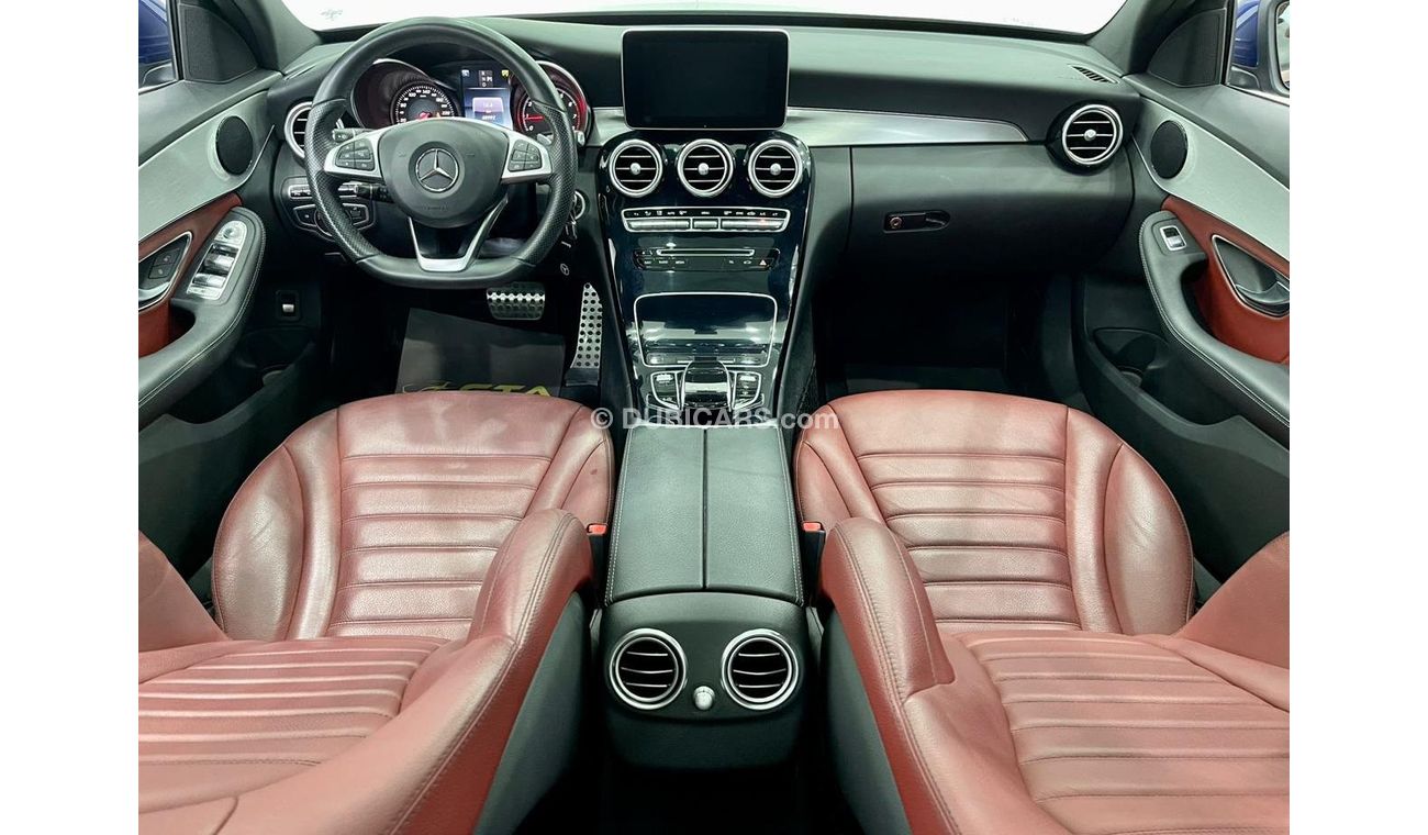 Mercedes-Benz C 250 AMG Pack 2017 Mercedes C250 AMG, Full Service History, Warranty, GCC