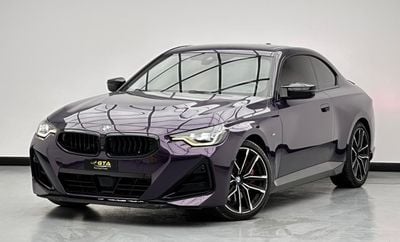 BMW M240i xDrive 3.0L 2022 BMW M240i M-Sport, April/2027 BMW Warranty + Service Contract, BMW Full Service His