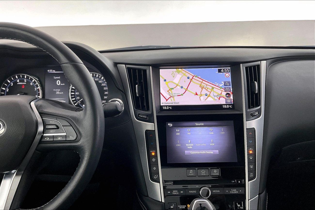 إنفينيتي Q50 Premium / Luxe | شامل الضمان | 0 ﺪﻔﻋﺓ ﺃﻮﻟﻯ