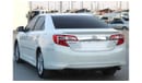 Toyota Camry SE Toyota Camry 2013 GCC, in excellent condition