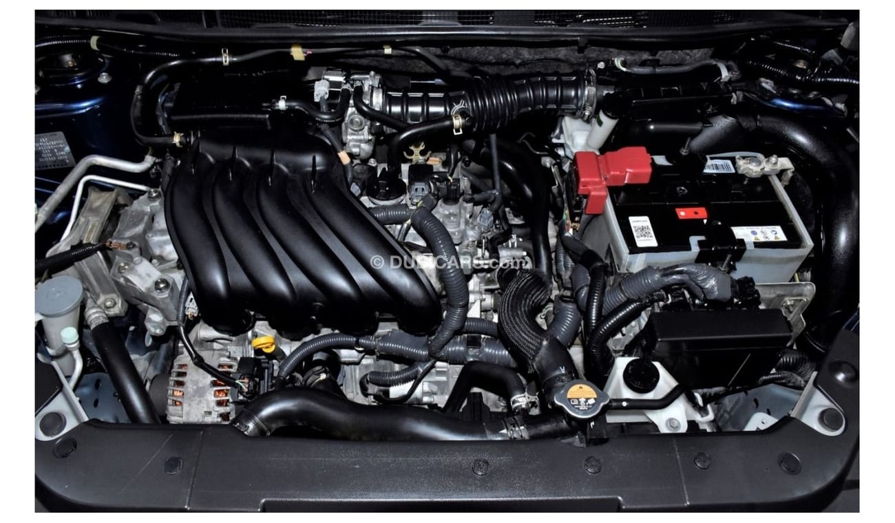 Nissan Tiida EXCELLENT DEAL for our Nissan Tiida ( 2016 Model ) in Blue Color GCC Specs