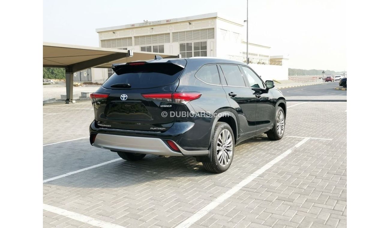 Toyota Highlander TOyota Highlander Platinum ( Hybrid ) - 2021- Black