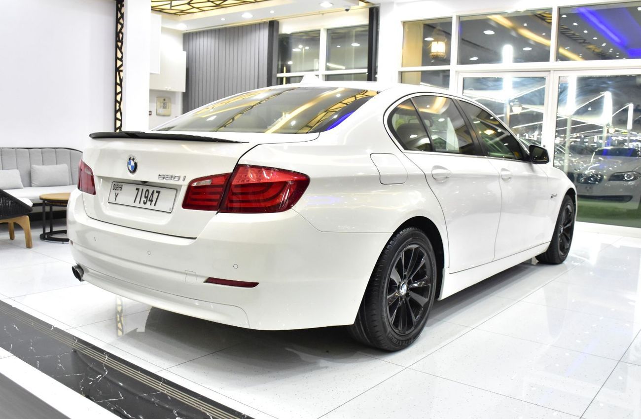 BMW 520i EXCELLENT DEAL for our BMW 520i ( 2012 Model ) in White Color GCC Specs