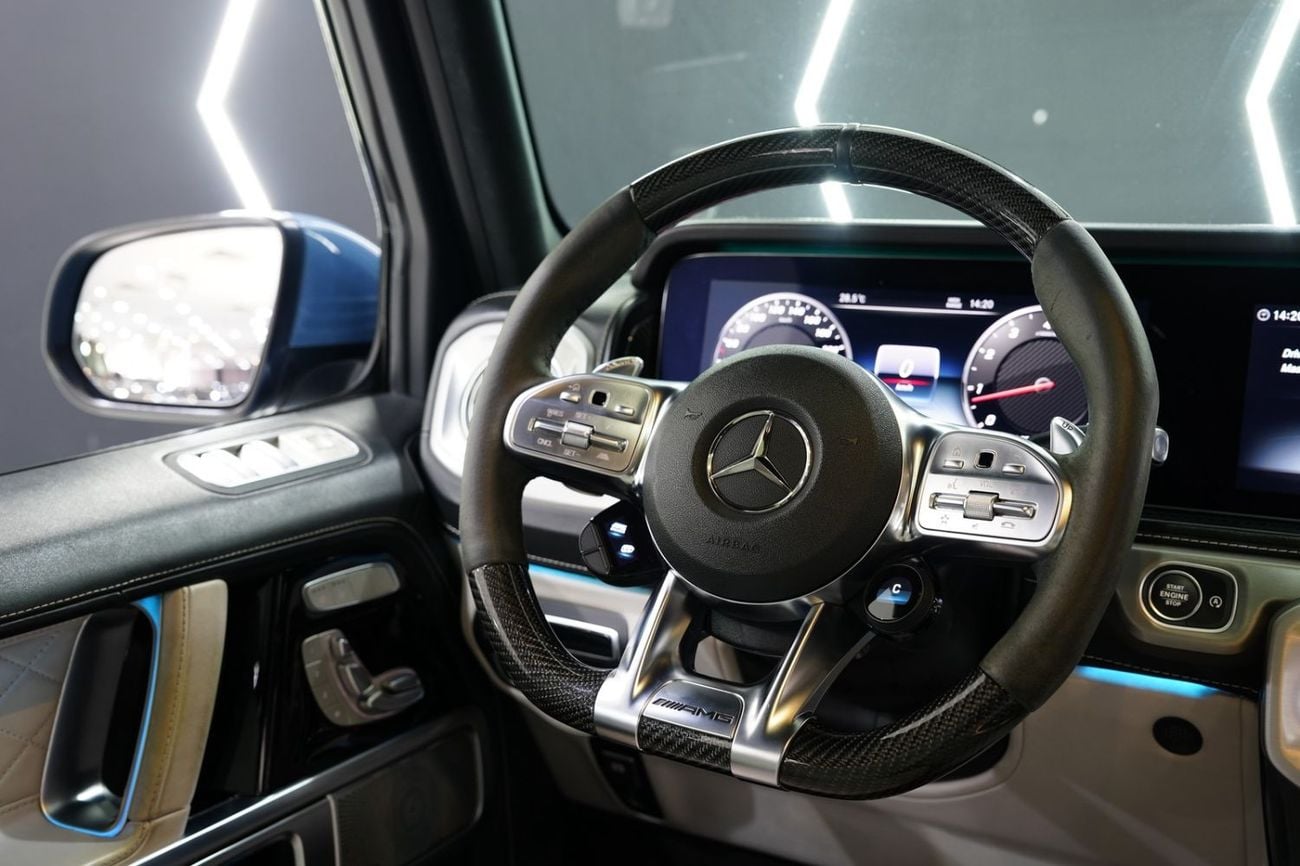 Mercedes Benz G63 AMG MANUFAKTUR EXCLUSIVE PLUS 2022 Mercedes-AMG G63, G Manufaktur Package, Carbon Interior, Rear Entertainment, Gargash Warranty!!
