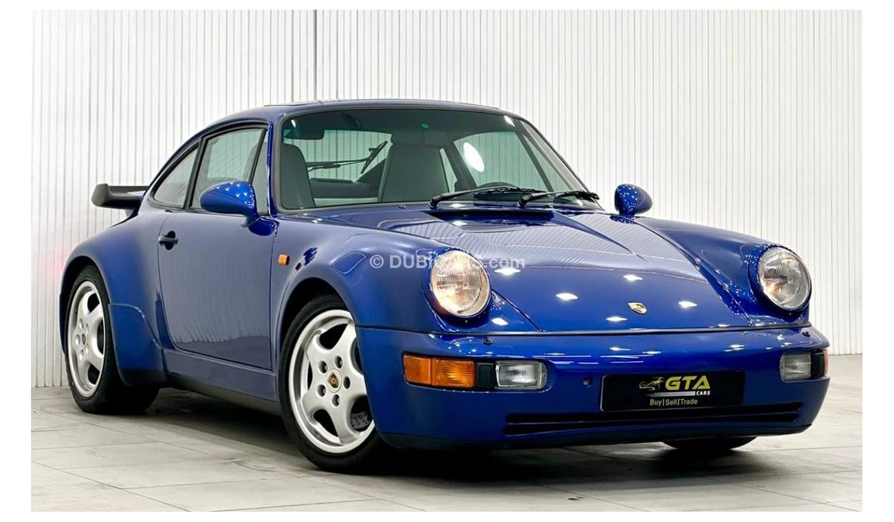 Porsche 911 1991 Porsche 911/964 Turbo Manual Transmission, Porsche Service History, Excellent Condition, Low Km