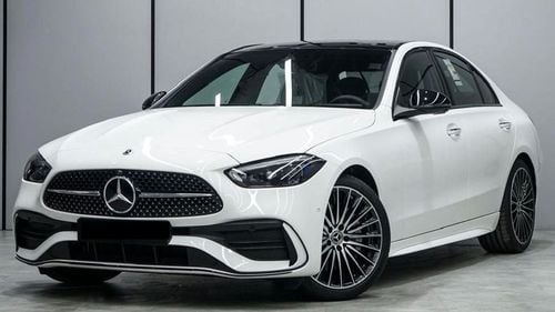 مرسيدس بنز C 200 Premium Plus 1.5L | GCC Specs | 5 Years Dealer Warranty | 0 KM