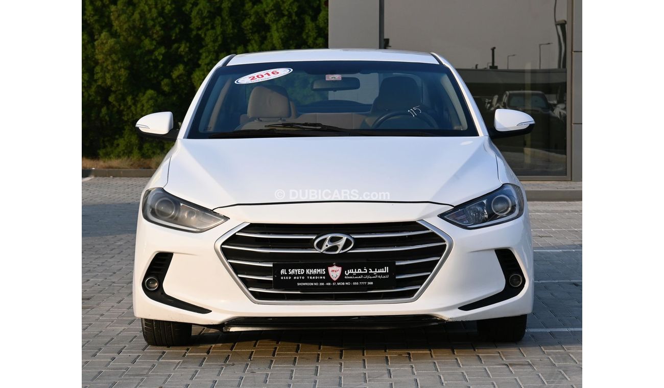 Hyundai Elantra GCC EXCELLENT CONDITION WITHOUT ACCIDENT 2016