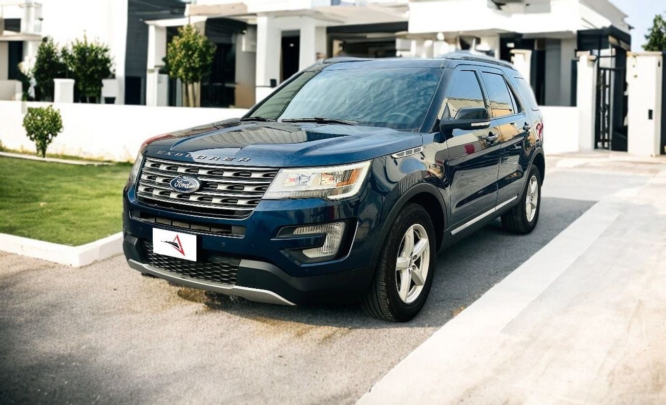 Ford Explorer AED 1,240 PM | FORD EXPLORER XLT-SPORT 2017 | FSH | MOONROOF | LEATHER SEATS | 4WD | 7 SEATS