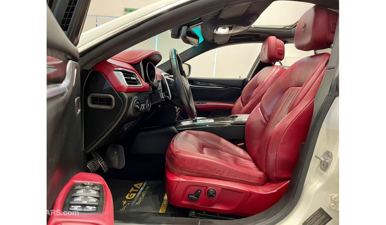 Maserati Ghibli 2015 Maserati Ghibli SQ4, Warranty, Maserati Service History, Low KMs, GCC