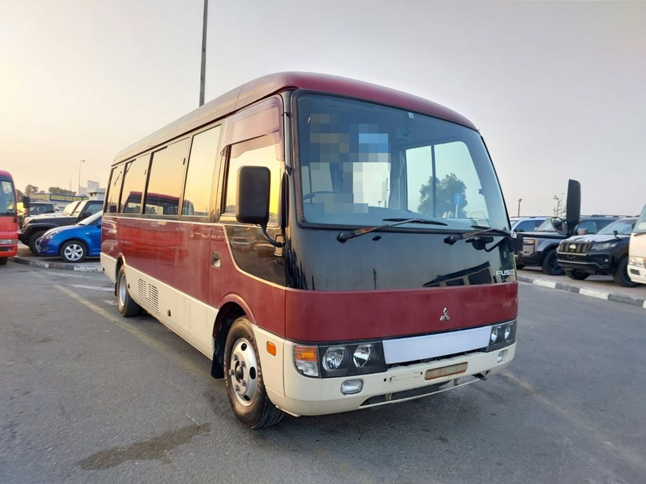ميتسوبيشي روزا MITSUBISHI ROSA BUS RHD 2007 MODEL 4.8 L DIESEL MANUAL(PM00298)