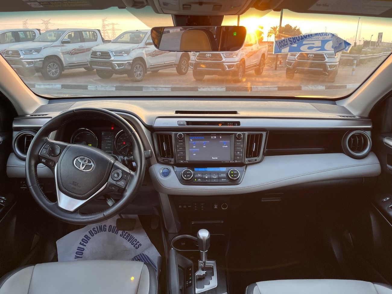 تويوتا راف ٤ 2017 TOYOTA RAV4 LIMITED HYBRID 4x4 360CAMERA FULL OPTIONS IMPORTED FROM USA