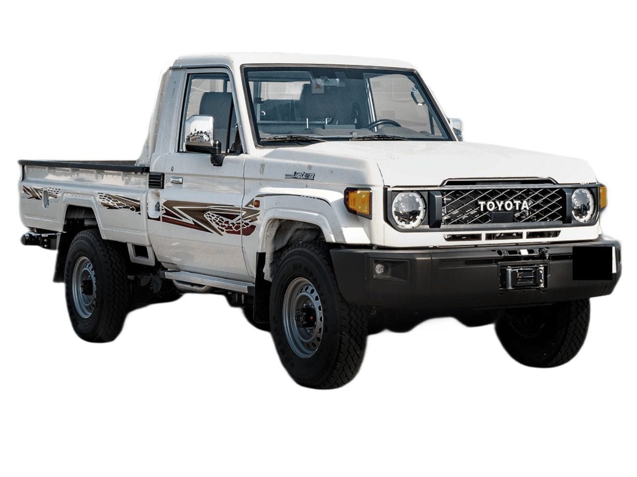 تويوتا لاند كروزر بيك آب TLC79 SC ECTCGA002 – 2026 Toyota LC79 Single Cab Pick Up - 2.8L Diesel Auto - White with Beige Interior