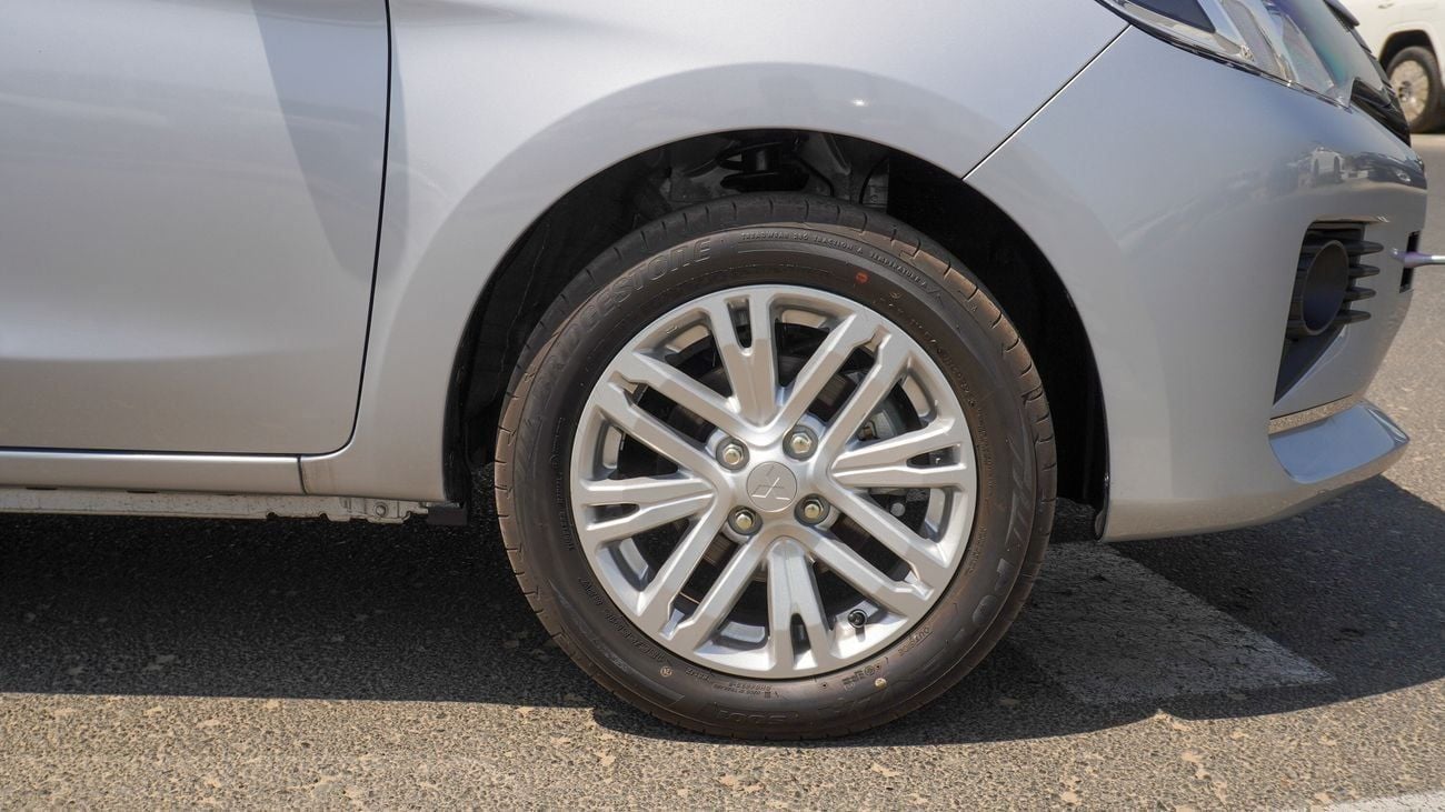 Mitsubishi Attrage Brand New Mitsubishi Attrage 2025 Export 1.2L 2WD Petrol|Silver/Grey|ATTRAGE-HL-25|