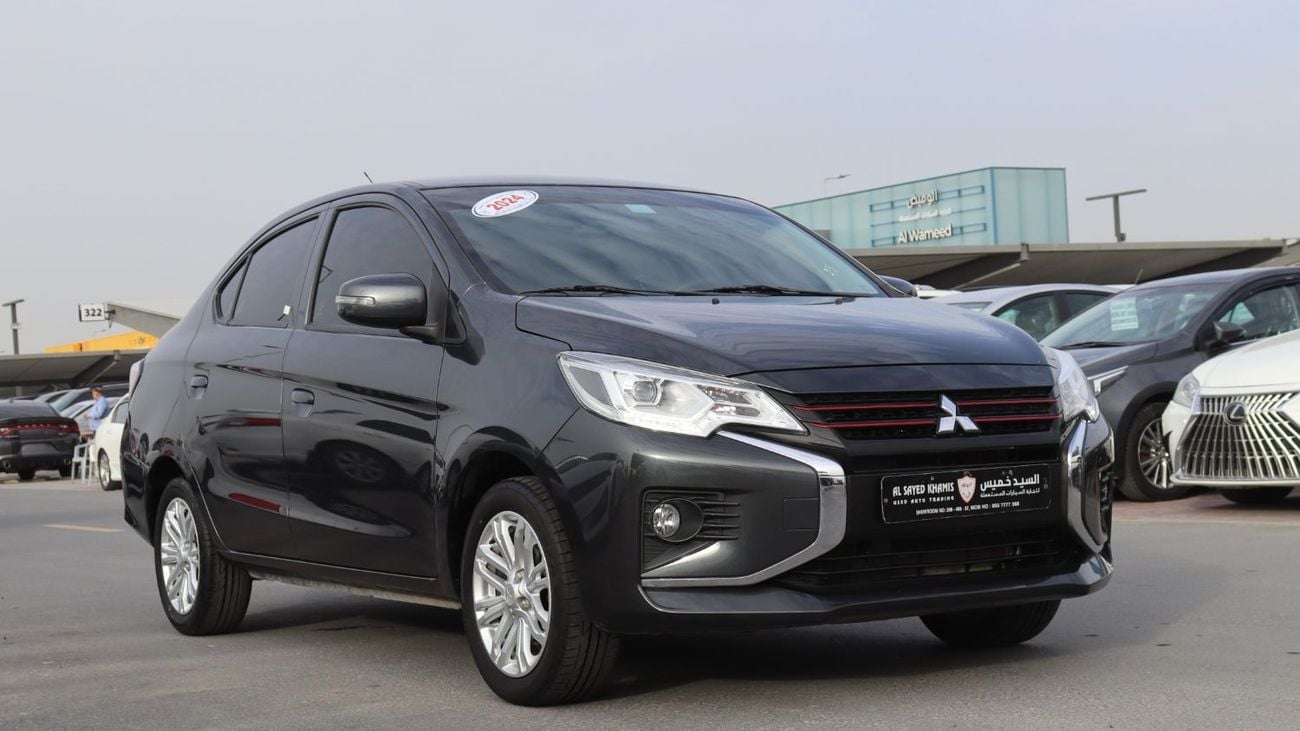 Mitsubishi Attrage GLX 1.2L (Mitsubishi Attrage 2024- GCC - Low Mileage  - Excellent Condition - Accident-Free - 1.2L -