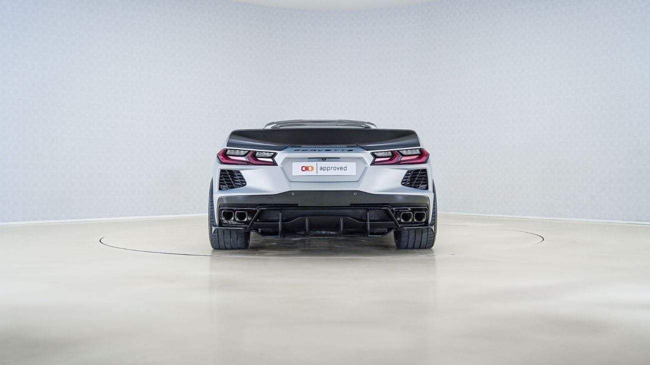 شيفروليه كورفت 2LT 6.2L (495 HP) Convertible | AED 4,940 PM | Up to 3 Years Warranty Unlimited | GCC