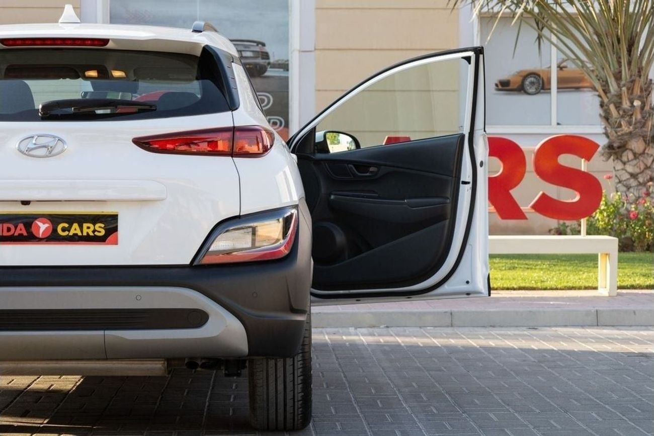 Hyundai Kona Hyundai Kona 2023 GCC under Agency Warranty with Flexible Down-Payment.