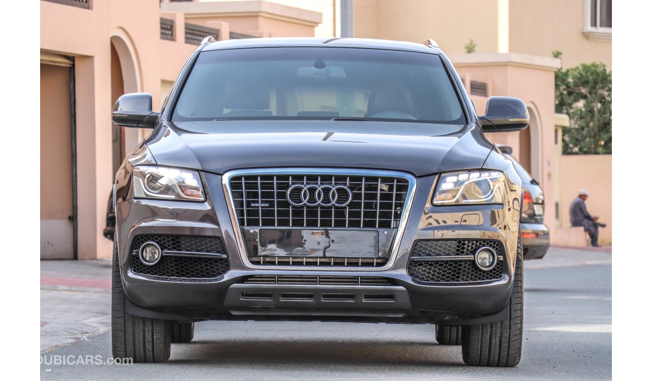 Audi Q5 40 TFSI Quattro 2012 GCC under Warranty with Zero downpayment.