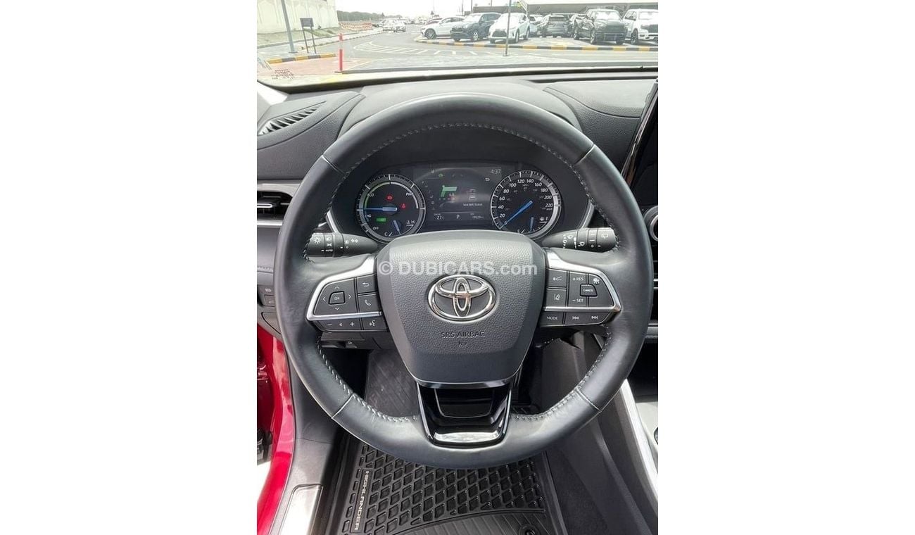 Toyota Highlander TOYOTA HIGHLANDER XLE HYBRID 2021- RED