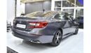 هوندا أكورد EXCELLENT DEAL for our Honda Accord Sport ( 2022 Model ) in Gray Color GCC Specs