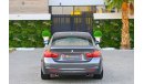 بي أم دبليو 435 i M-Kit Gran Coupe | 2,152 P.M | 0% Downpayment | Spectacular Condition!