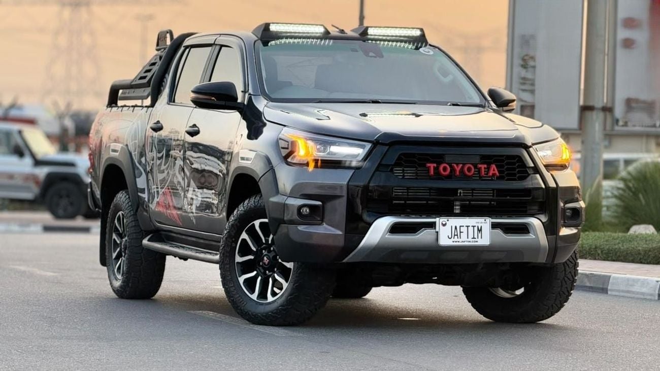 Toyota Hilux 2020 | 2.8L DIESEL | AT | RHD | MODIFIED TO GR SPORTS | ROOF MOUNTED LED LIGHTS | HEAVY 4X4 SPORTS B