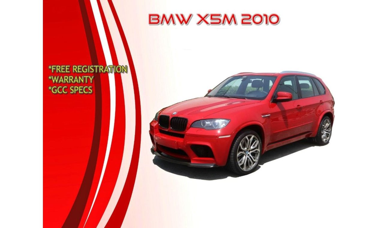 Used BMW X5 M = SPECIAL OFFER = FREE REGISTRATION = WARRANTY = GCC SPECS = M POWER = 2010 for