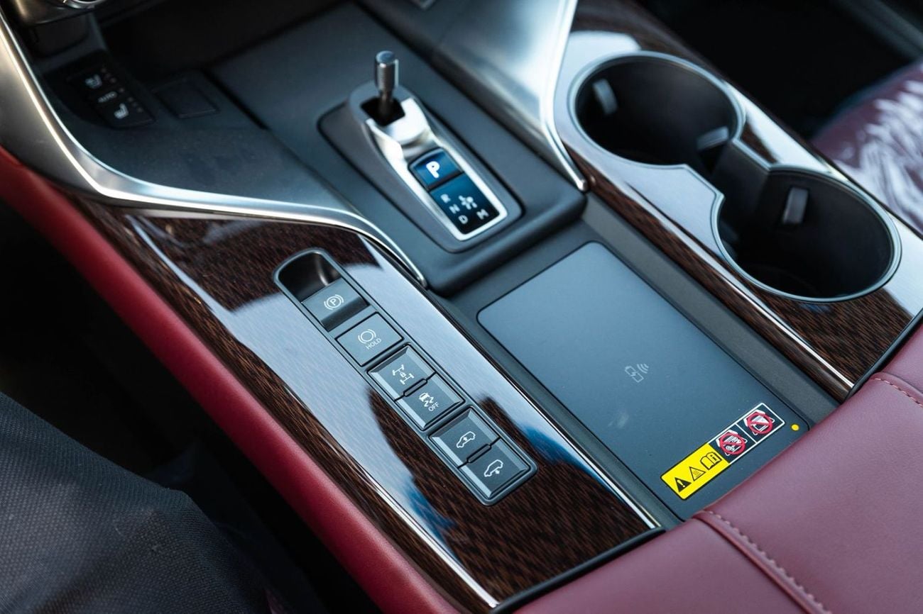 Lexus LX 700h 2026 LEXUS LX700h 3.5L TURBOSPORT HYBRID BLACK / MAROON