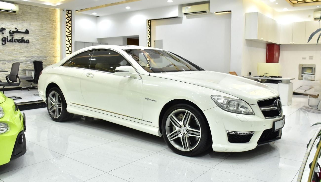 مرسيدس بنز CL 63 AMG EXCELLENT DEAL for our Mercedes Benz CL63 AMG ( 2011 Model ) in White Color GCC Specs