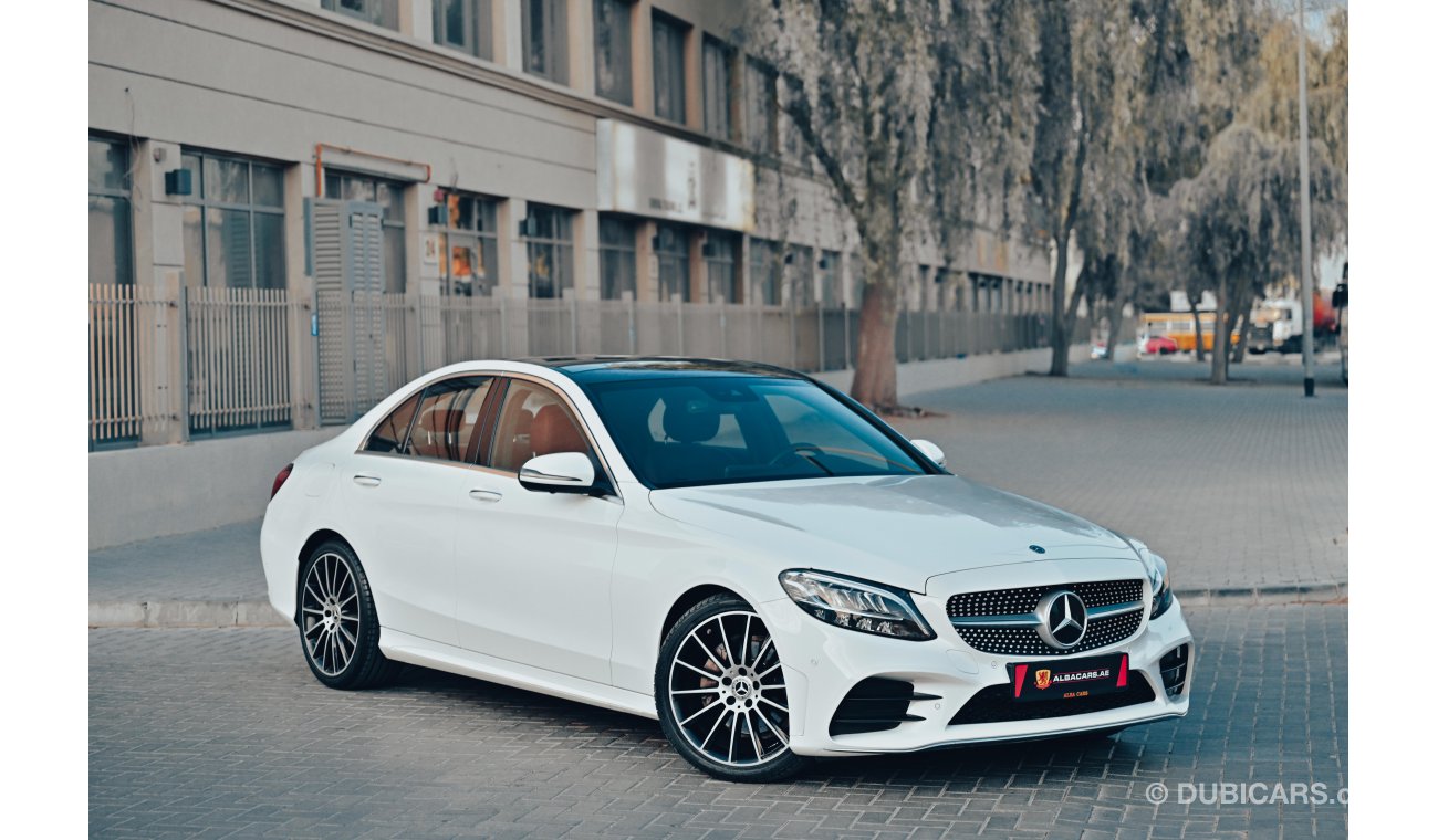 مرسيدس بنز C200 AMG | 3,327 P.M  | 0% Downpayment | Exceptional Condition!