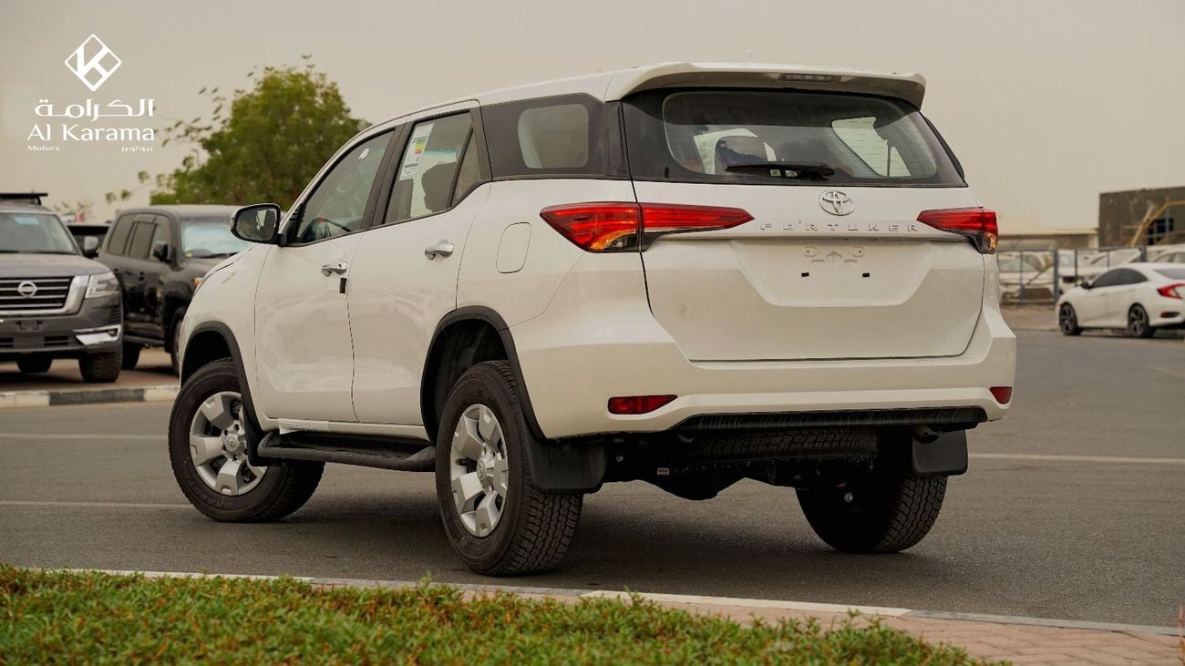 Toyota Fortuner 2.4L DIESEL Engine | 17'Steel Wheels with Cover | 8" DISPLAY AUDIO | GCC Specs