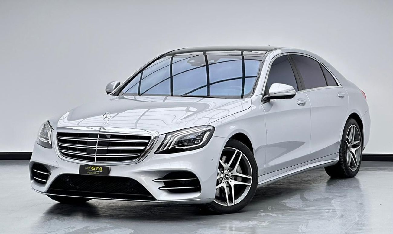 Mercedes-Benz S 560 Std 4.0L (463 HP) 2018 Mercedes-Benz S560 4MATIC, 1 Year Unlimited KM Warranty, Full Service History