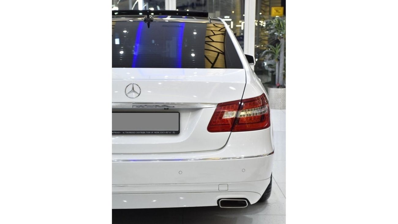 Mercedes-Benz E300 EXCELLENT DEAL for our Mercedes Benz E300 ( 2013 Model ) in White Color GCC Specs