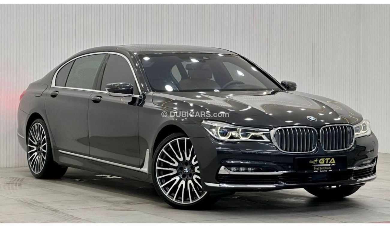بي أم دبليو 750Li لاكجري بلس 2017 BMW 750Li xDrive Master-Class, BMW Service Pack 2024, Full BMW History, Warranty, GC