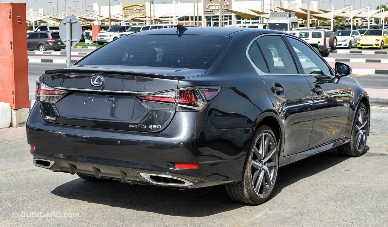 Lexus GS350 FSport AWD، One year free comprehensive warranty in all brands.