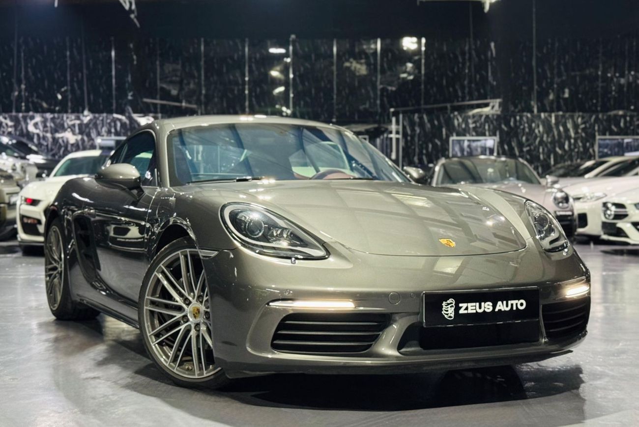 بورش كايمان 718 Std 2.0L A/T 2021 Porsche 718 Cayman, May 2026 Porsche Warranty, Full Porsche Service History, Low K