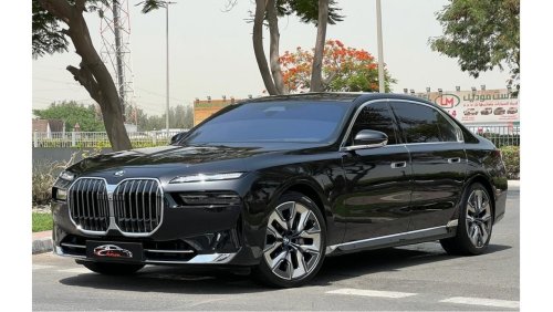 BMW 740 BME 740i Luxury Pure Excellence 2023 GCC UNDER WARRANTY SERVICE CONTRACT