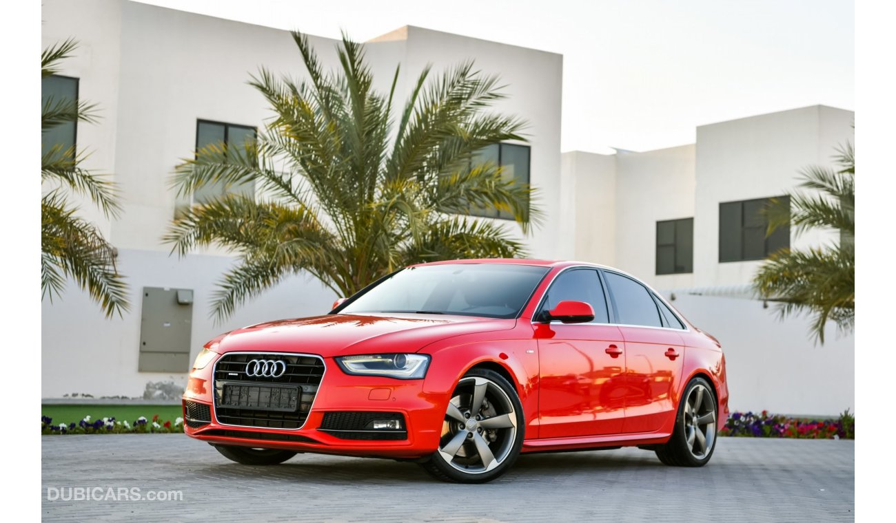 Audi A4 2 Y Warranty - GCC - AED 1,130 PER MONTH - 0% DOWNPAYMENT