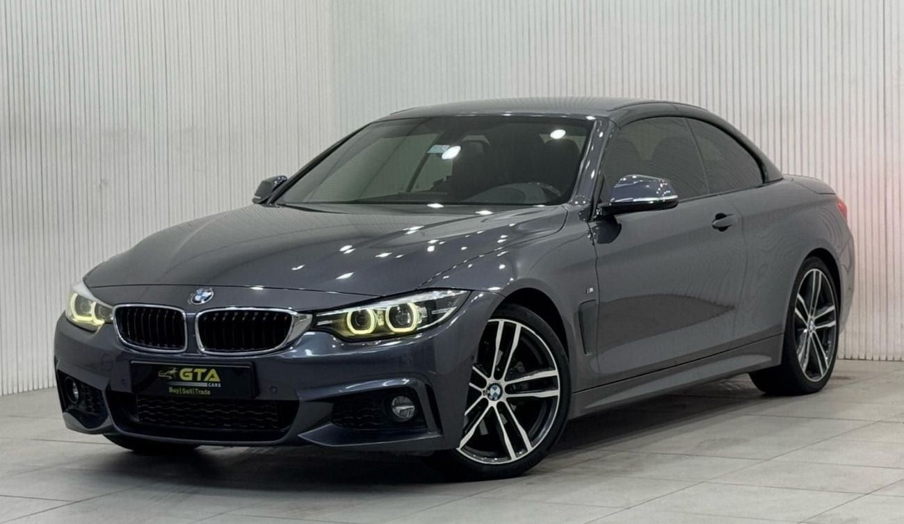 بي أم دبليو 430i M Sport 2.0L 2019 BMW 430i Convertible with M Sport, AAA Warranty 02/26, Full Service History, GCC