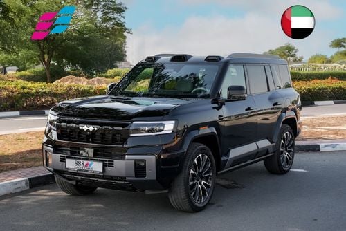 بي واي دي ليوبارد 8 2025 Leopard 8  NEW Flagship 5-seates AWD Black in White 0Km