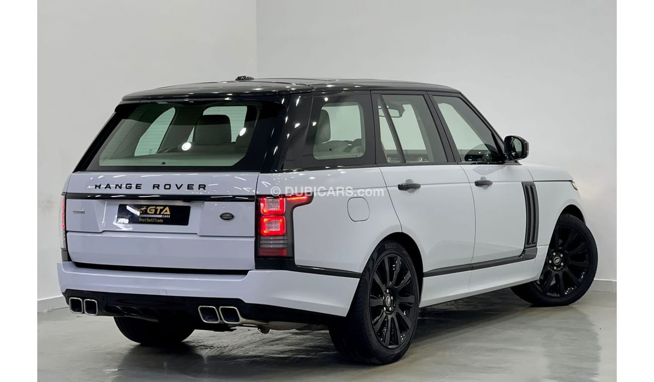 لاند روفر رينج روفر 2016 Range Rover Vogue HSE ( SVO Kit ), Service History, Warranty, GCC
