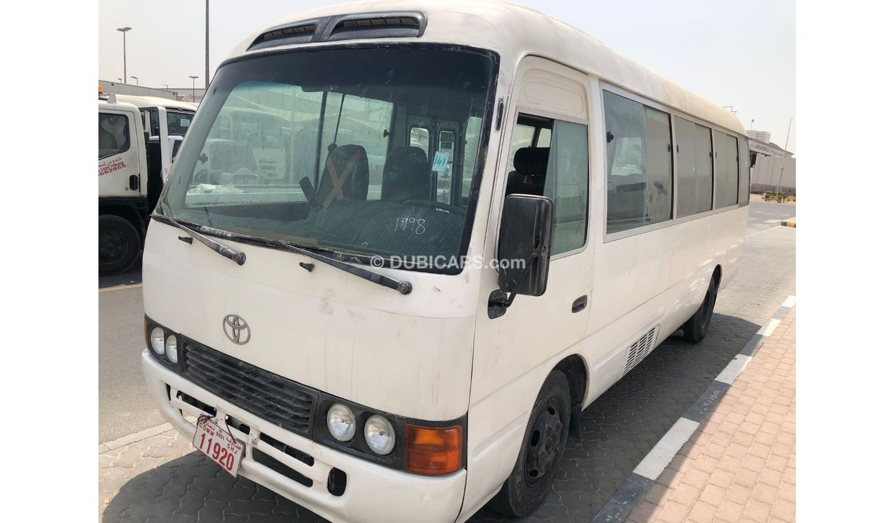 Toyota Coaster Toyota coaster bus 30 seater, model:1998. Excellent condition