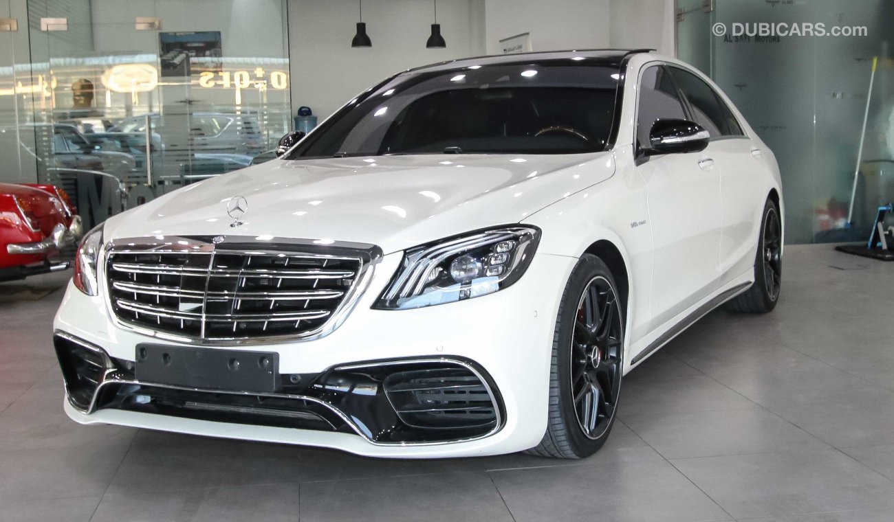 Mercedes-Benz S 550 With S63 2018  body kit